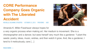 CORE Performance Preview